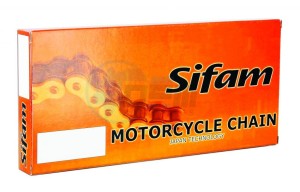 Product image: Sifam - 95KT012533-SDR - Chain kit  Original Ktm Duke 125 2014 - 14x45 - 520 with O-rings 