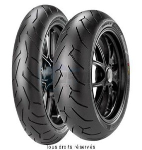 Product image: Pirelli - PIR2068500 - Tyre  180/55-17 73W TL Rear DIABLO ROSSO 2   