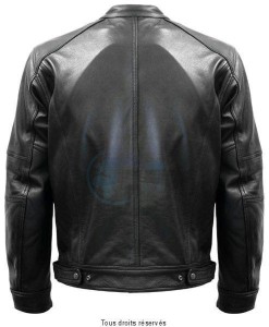 Product image: S-Line - VESTLEAM16 - Jacket Leather Man Size XXL Shoulder-Elbow and Back Protectors CE <br/> Ep Leather 1.2 mm 
