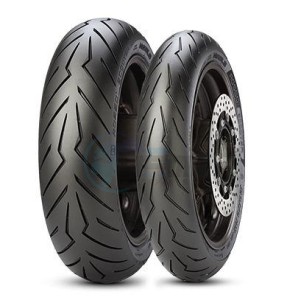 Product image: Pirelli - PIR2768800 - Tyre Scooter 120/70 - 15 M/C 56S TL DIABLO ROSSO SCOOTER 