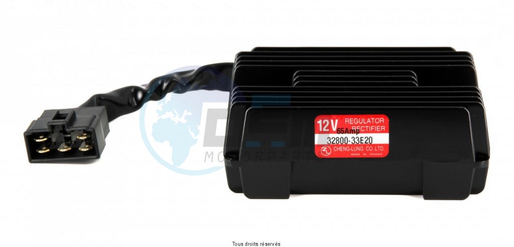 Product image: Kyoto - IND188 - Voltage Regulator Suzuki 12V - Three-phase 5 connectors   0