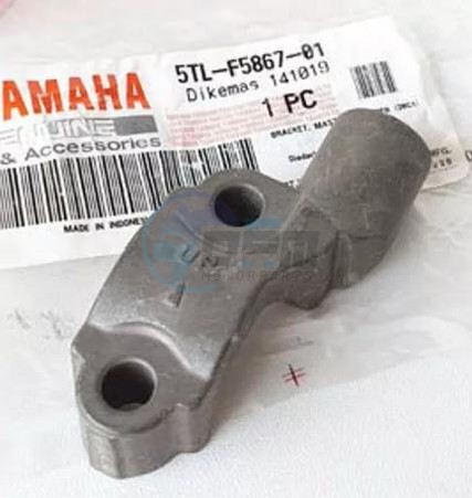 Product image: Yamaha - 5TLF58670100 - BRACKET, MASTER CY  0