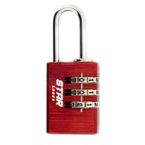 Product image: Star Locks - ROC2500720 - Combination padlock 3 numbers - 31mm 