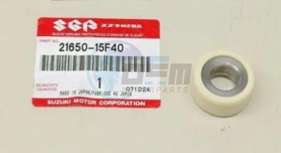 Product image: Suzuki - 21650-15F40 - ROLLER,MOVABLE  0
