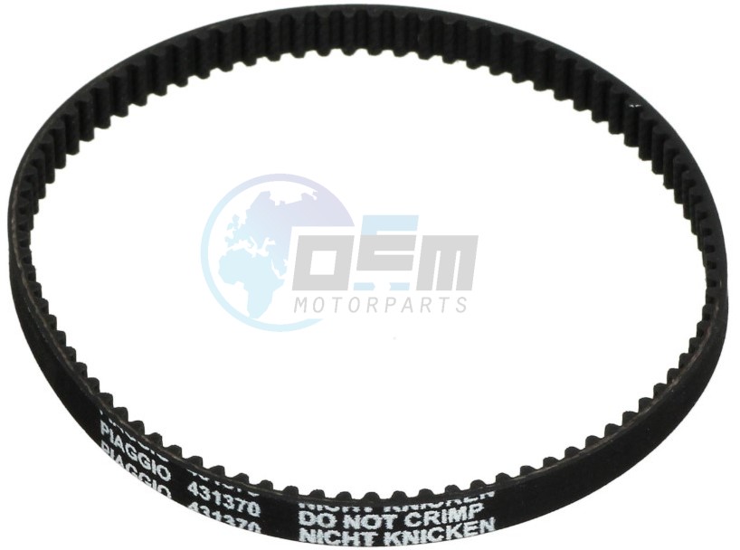 Product image: Piaggio - 431370 - THOOTED BELT  0