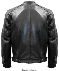 Product image: S-Line - VESTLEAM12 - Jacket Leather Man Size S Shoulder-Elbow and Back Protectors CE <br/> Ep Leather 1.2 mm 