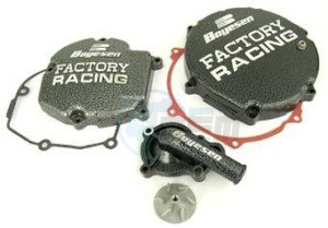 Product image: Boyesen - CRTE5906 - Crankcase cover Clutch KTM FACTORY Black 