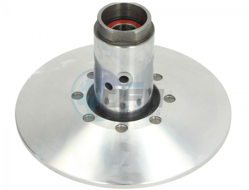 Product image: Aprilia - 878647 - DRIVEN FIXED HALF PULLEY ASSEMBLY  0