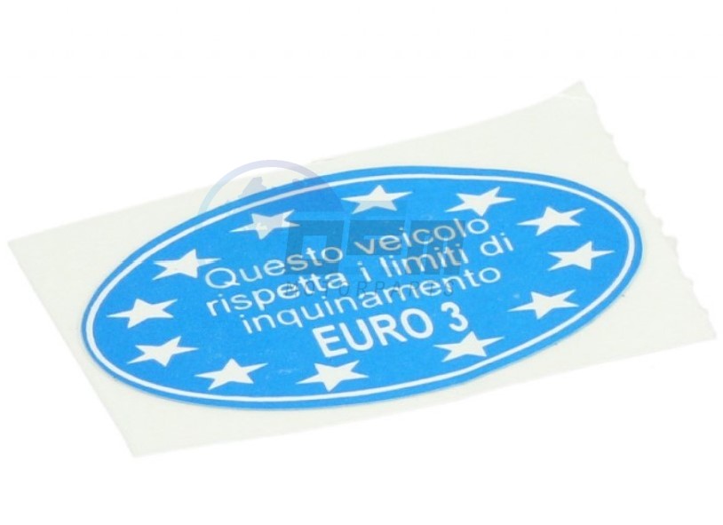 Product image: Aprilia - 623876 - EURO 3 Sticker  0