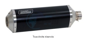 Product image: Giannelli - 73709B6 - Silencer  YZF 600 R6 06/10  Silencer  BLACK LINE   