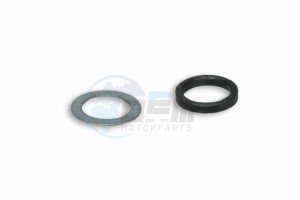 Product image: Malossi - 812036 - Kit Spacer rings Poulie Rear 