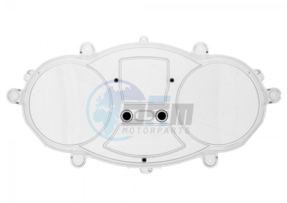Product image: Gilera - 640434 - Glass cover complete with buttons  0