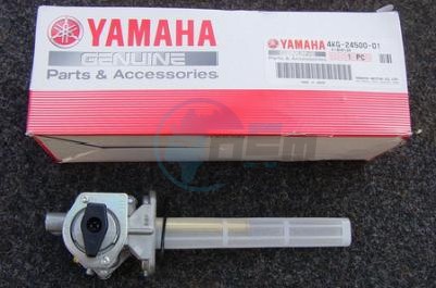 Product image: Yamaha - 4KG245000100 - FUEL COCK ASSY 1  0