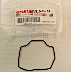 Product image: Yamaha - 30X143840000 - GASKET, FLOAT CHAMBER  0