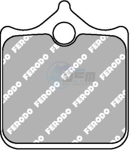 Product image: Ferodo - FDB2120ST - Brakepad Sinter metal Sinter Grip Road 