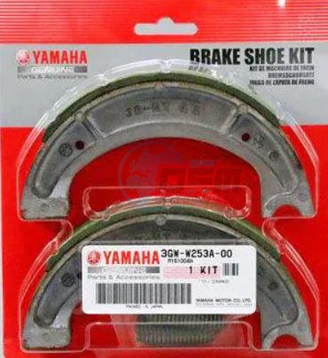 Product image: Yamaha - 3GWW253A0000 - BRAKE SHOE KIT  0