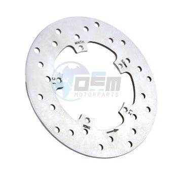 Product image: Vespa - 56395R - Brake disc   1