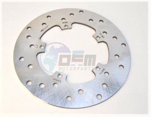 Product image: Vespa - 56395R - Brake disc   0