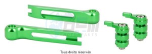 Product image: Sifam - KLAC1V - Lever tip and Adjuster  For Levers CNC Anodised Green 