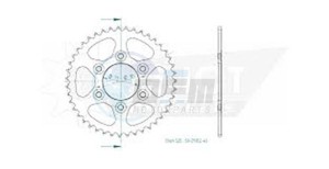 Product image: Esjot - 50-29052-43 - Chainwheel Steel Ducati - 525 - 43 Teeth- Made in Germany 