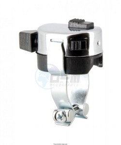 Product image: Kyoto - IND223 - Interupteur Chrome Universal 3 2 and 3 Positions + 1 Push Button For Indicatorss ,Klaxon ,Phare... 