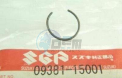 Product image: Suzuki - 09381-15001 - CIRCLIP  0