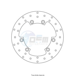 Product image: Sifam - DIS1180 - Brake Disc Suzuki Ø250x156x134  Mounting holes 6xØ10,5 Disk Thickness 6 