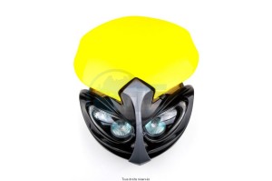 Product image: Kyoto - PLA1007 - Headlight spoiler - Street fighter cowl Yellow    