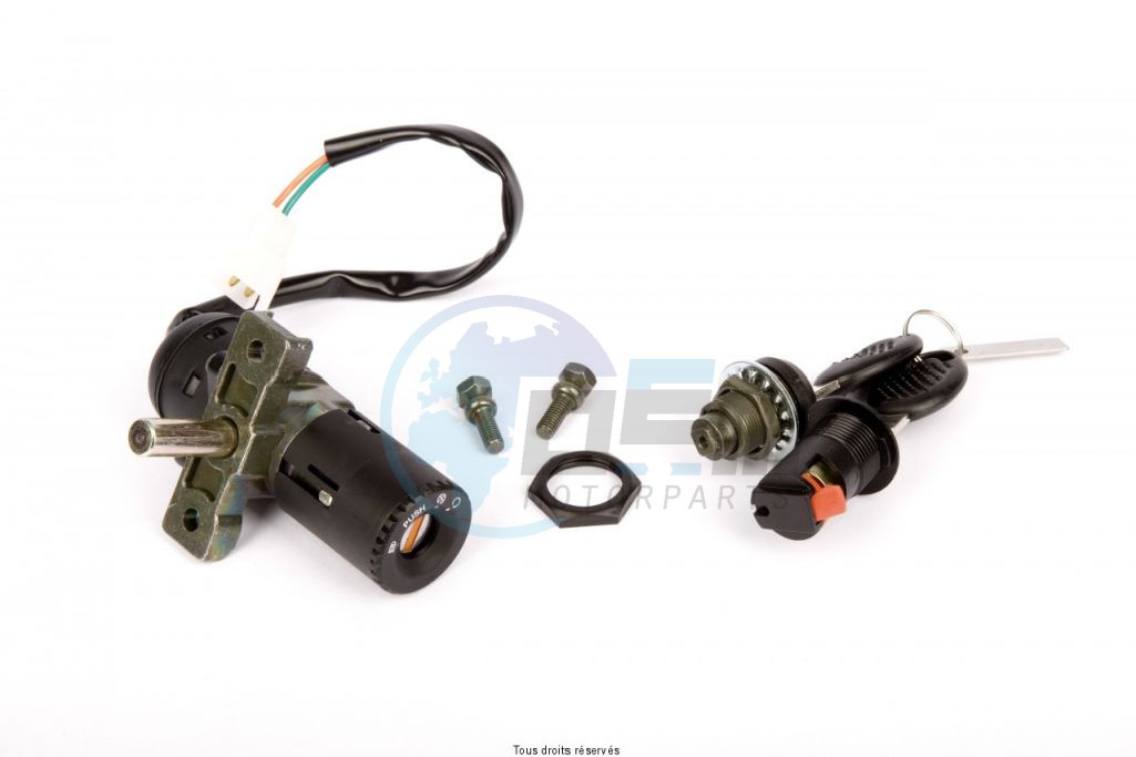 Product image: Kyoto - NEI8051 - Ignition lock Aprilia Habana-Custom 50    0