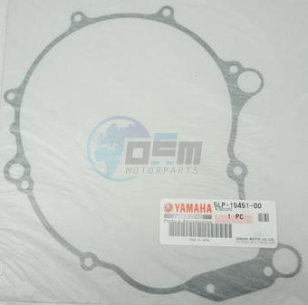 Product image: Yamaha - 5LP154510000 - GASKET, CRANKCASE COVER 1  0