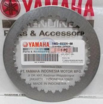 Product image: Yamaha - 1WDE63240000 - PLATE, CLUTCH 1  0