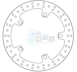 Product image: Ferodo - FMD0083R - Brake disc fixed BMW - Approval TÜV 