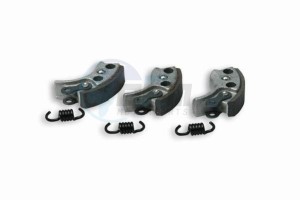 Product image: Malossi - 527005 - Clutch shoes - for bike without variator 