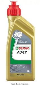 Product image: Castrol - CAST151A82 - Oil 2T Ricin A747 1L - Semi Synthetic / Vegetale 