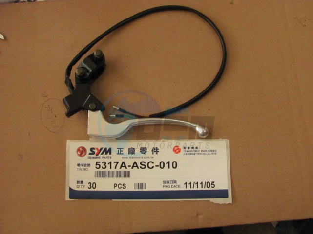 Product image: Sym - 5317A-ACA-000 - L.HANDLE LEVER ASS'Y  1