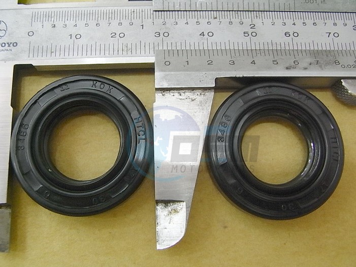 Product image: Sym - 91204-KBN-901-M1 - OIL SEAL 17X30X6  0