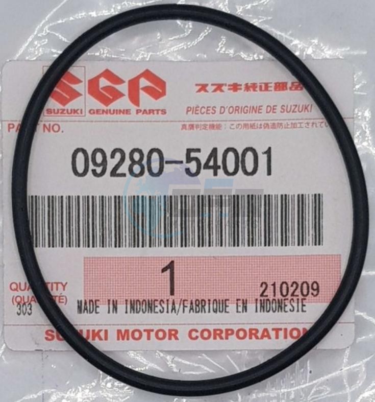 Product image: Suzuki - 09280-54001 - O RING D:2.4 ID  1