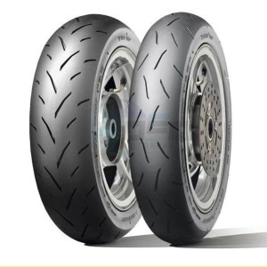 Product image: Dunlop - DUN632408 - Tyre Scooter 120/80-12 55J TL  TT93 GP 