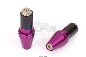 Product image: Sifam - EMBOU22 - Bar ends Conique Ø17 Violet   