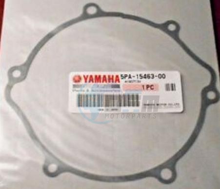 Product image: Yamaha - 5PA154630000 - GASKET, CARBURETOR COVER 2  0