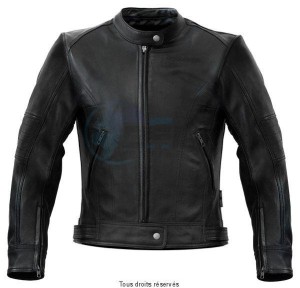 Product image: S-Line - VESTLEAW15 - Jacket Leather Female Size XL Shoulder-Elbow and Back Protectors CE <br/> Ep Leather 1.2 mm 
