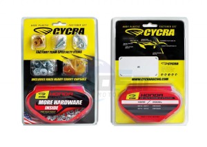 Product image: Cycra - 1CYC-BK1001 - FASTENER SET HONDA 17 - Yellow 