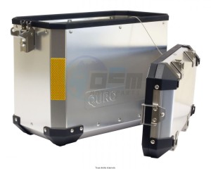 Product image: S-Line - KS3800 - Side Case Enduro 38L Alu Dim: 45x24x39cm + Kit fixation 6.6 Kg - Delivery without mounting plate 