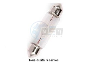 Product image: Osram - OL6411 - Tube Light bulb - 12v 10w Sv8.5-8 Delivery 1 package with 10 pieces 