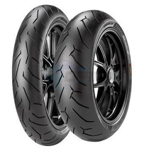 Product image: Pirelli - PIR2068600 - Tyre suitable for road use 190/50 ZR 17 M/C 73W TL DIABLO ROSSO II 