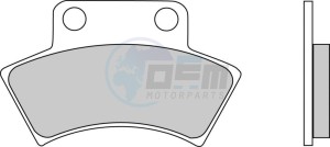 Product image: Ferodo - FDB2054SG - Brakepad Sinter metal Sinter Grip Off Road 