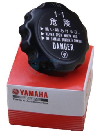 Product image: Yamaha - 3D7124620000 - CAP, RADIATOR  0