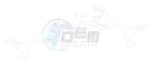 Product image: Swaps - KDPYA5 - Cover protection kit Yamaha YZ125-YZ250 ufo relift 