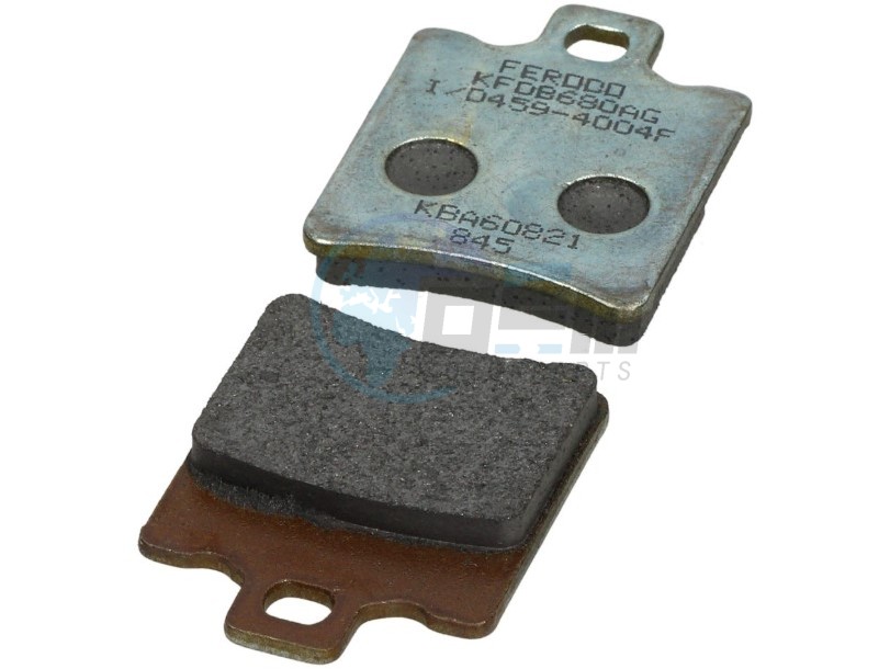 Product image: Piaggio - 647172 - Front brake pads  0