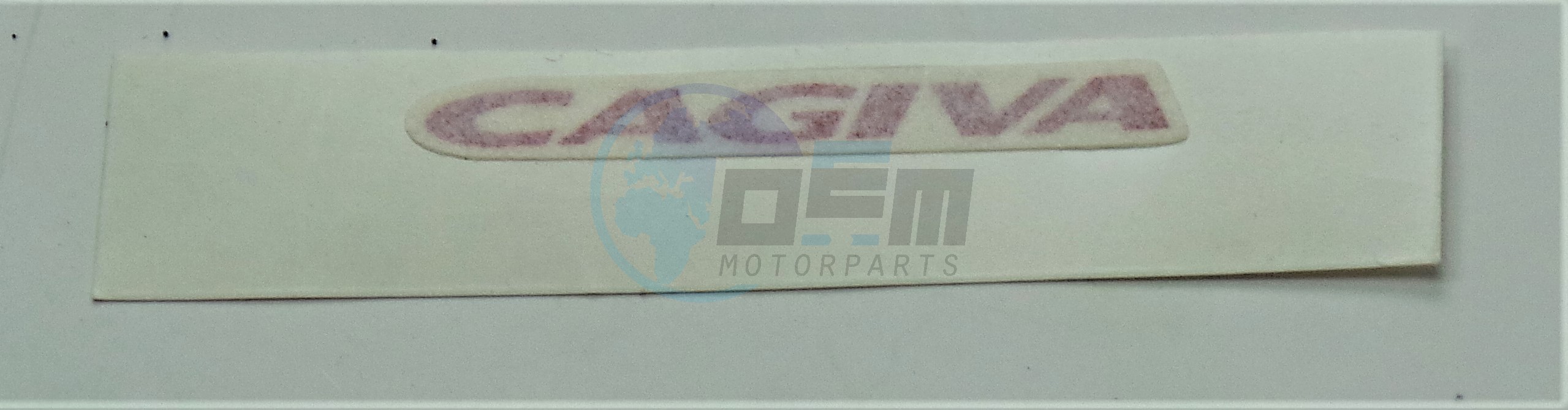 Product image: Cagiva - 80B096583 - DECAL CAGIVA  Parts can be in primer only  0